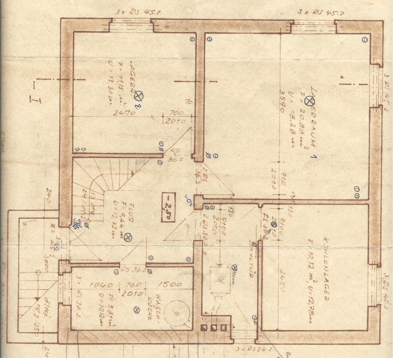 Grundriss Kellergeschoss